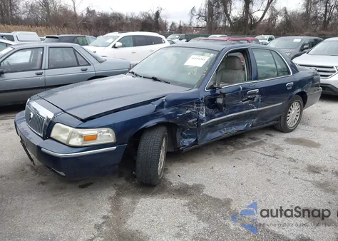 2006 Mercury Grand Marquis Ls from USA, damaged, VIN 2MEHM75W16X604193